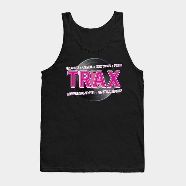 TRAX Records & Tapes Tank Top by RetroZest